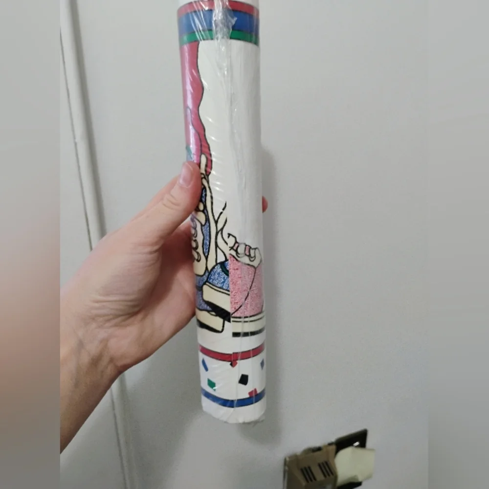 Vintage Sneakers 80s Wallpaper Border